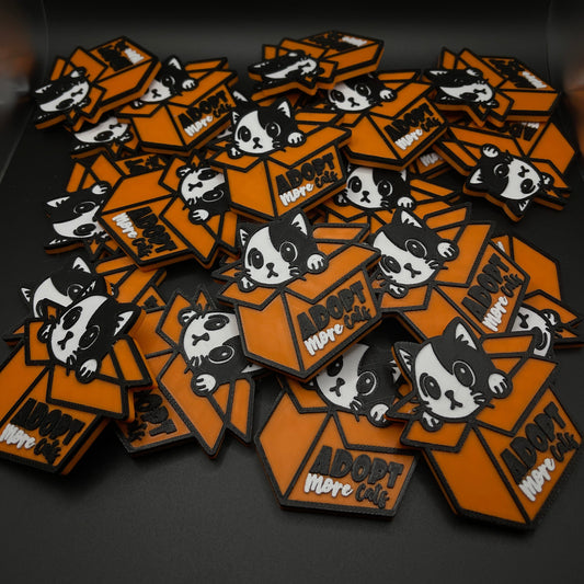 Adopt More Cats! Magnet