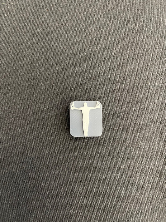 Mens Boys Gymnastics Shoe Charm - Pommel and Rigs