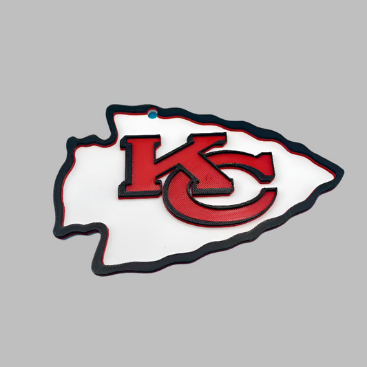 Kansas City Kingdom Hype Chain | Custom Red Friday Game Day Chain | Chiefs Fan Gear