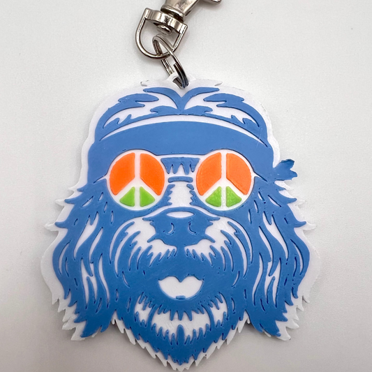 Commemorative 2025 WoofStock Keychain