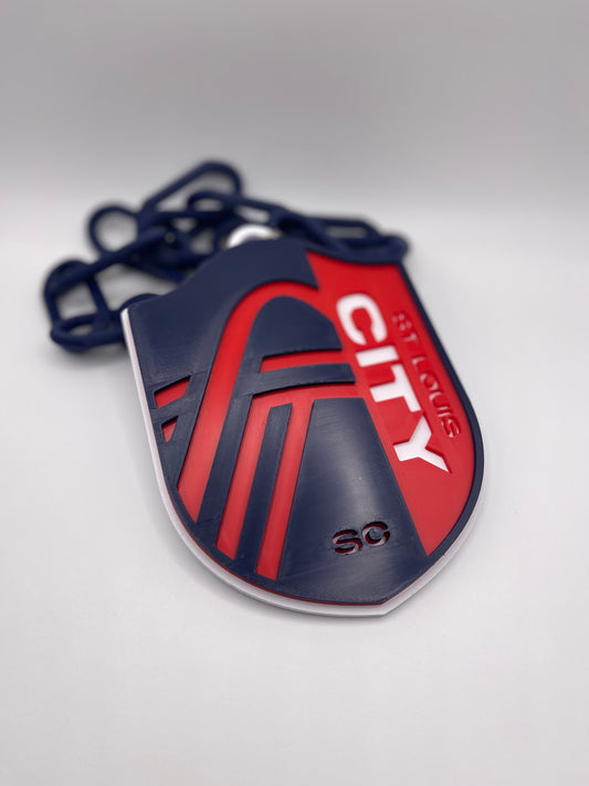 St. Louis City SC Custom Hype Chain – For the Ultimate Soccer Superfan! ⚽🔴