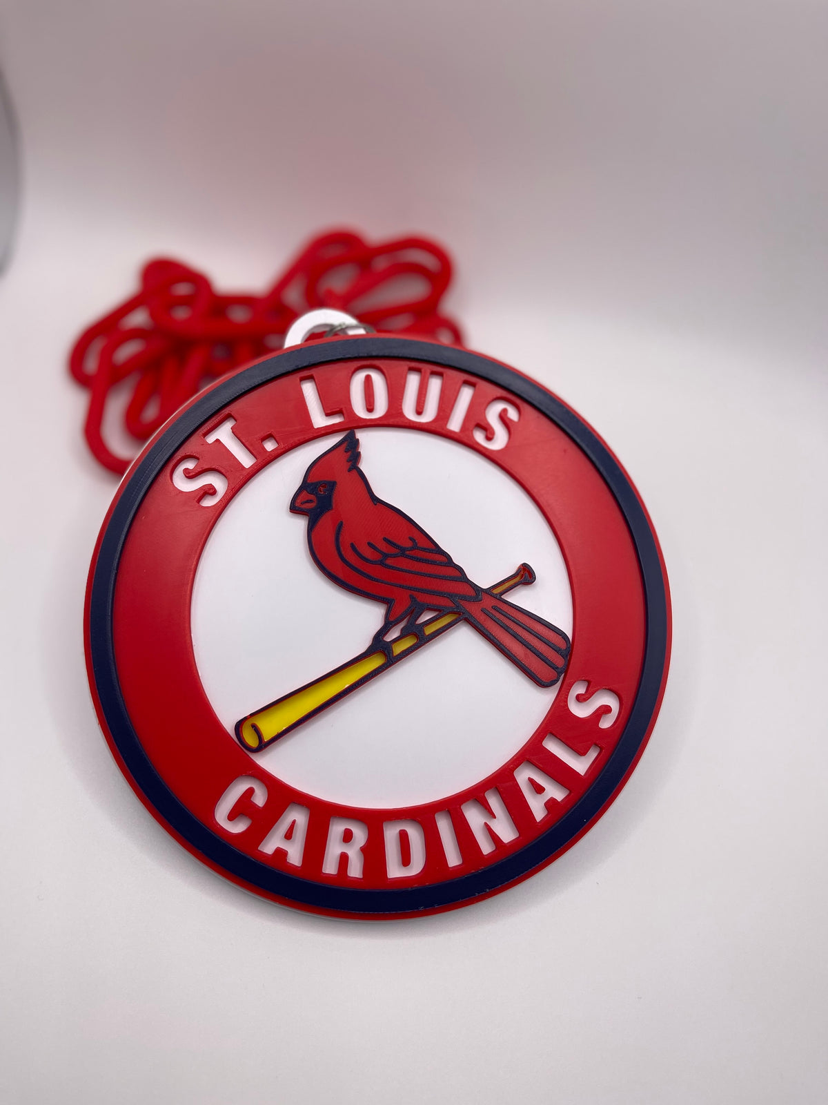 St. Louis Cardinals Hype Chain — Custom 3D-Printed Medallion