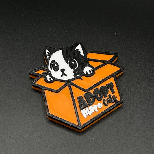 Adopt More Cats! Magnet