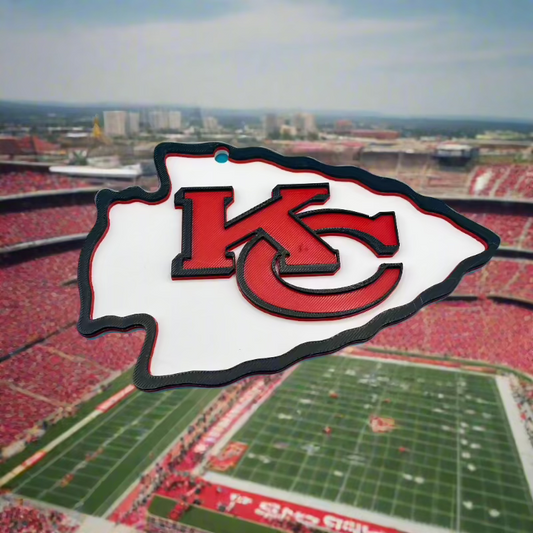 Kansas City Kingdom Hype Chain | Custom Red Friday Game Day Chain | Chiefs Fan Gear