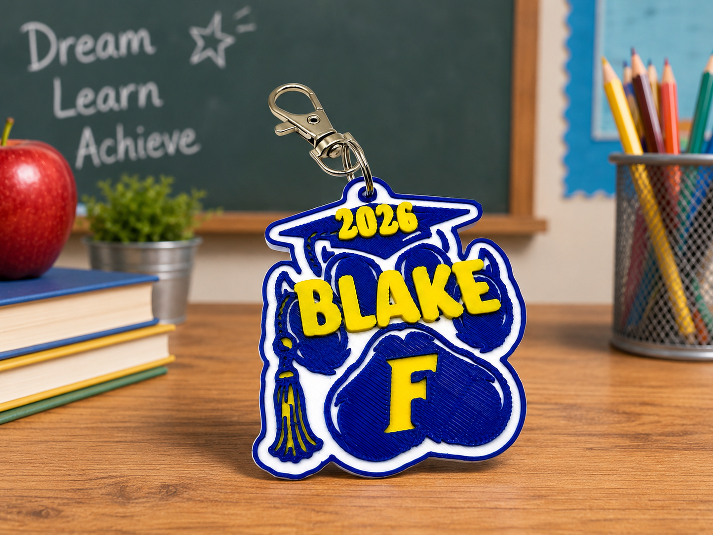 2026 Fulton Graduation Keychain Hype Chain