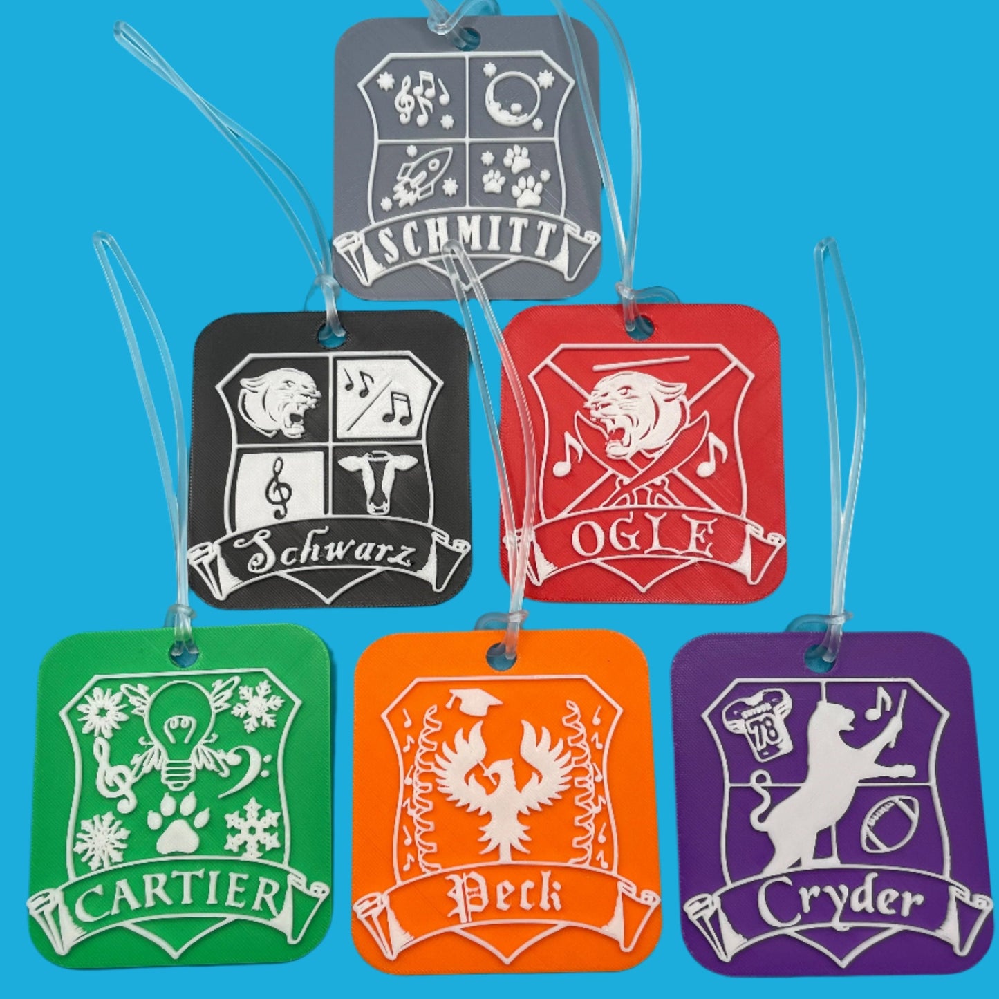 Fulton House Bag Tag