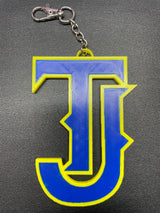 Custom Logo Keychain, Personalized School or Team Colors, 3D Printed