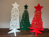 Personalized Family Name Christmas Tree Decoration, Up to 9 Names