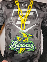 Bananas Baseball Hype Chain, 3D Printed Fan Necklace