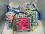 Personalized Teacher Sticky Note Holder, Notebook Design with Name or Grade