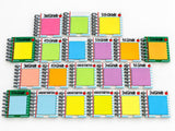 Personalized Teacher Sticky Note Holder, Notebook Design with Name or Grade