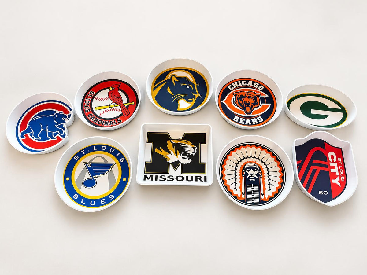 Personalized Catchall Tray, Custom Name or Sports Design, 3D Printed