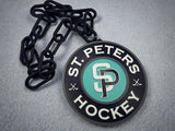 Custom Hype Chain, Personalized Team Logo Necklace, 3D Printed
