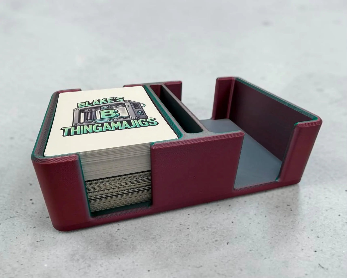 Playing Card Holder | 3D Printed Card Tray | Single, Double, Triple Deck Trays