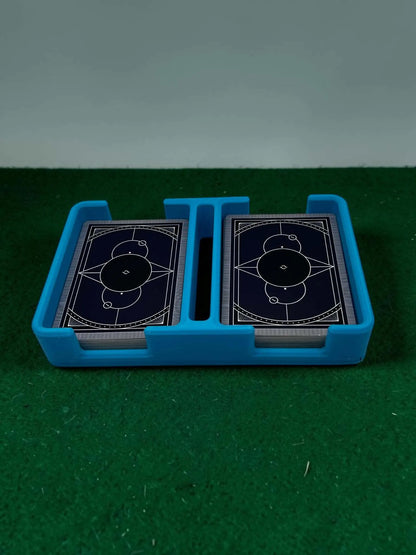 Playing Card Holder | 3D Printed Card Tray | Single, Double, Triple Deck Trays